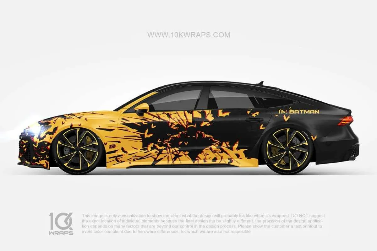 What Kind of Person is Suitable for a Batman Car Wrap - 10KWraps