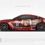 EVA Anime Car Wraps 01 Made With Top 3M Vinyl - 10KWRAPS