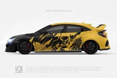 Hulk Comics Car Wraps 01 Made With Top 3M Vinyl - 10KWRAPS