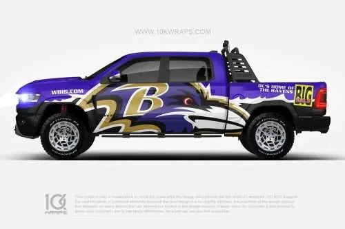 Indianapolis Colts Car Wraps Made With Top 3M Vinyl-10KWRAPS