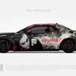 Joker Auto Folierung für Dodge Challenger [JK-12]