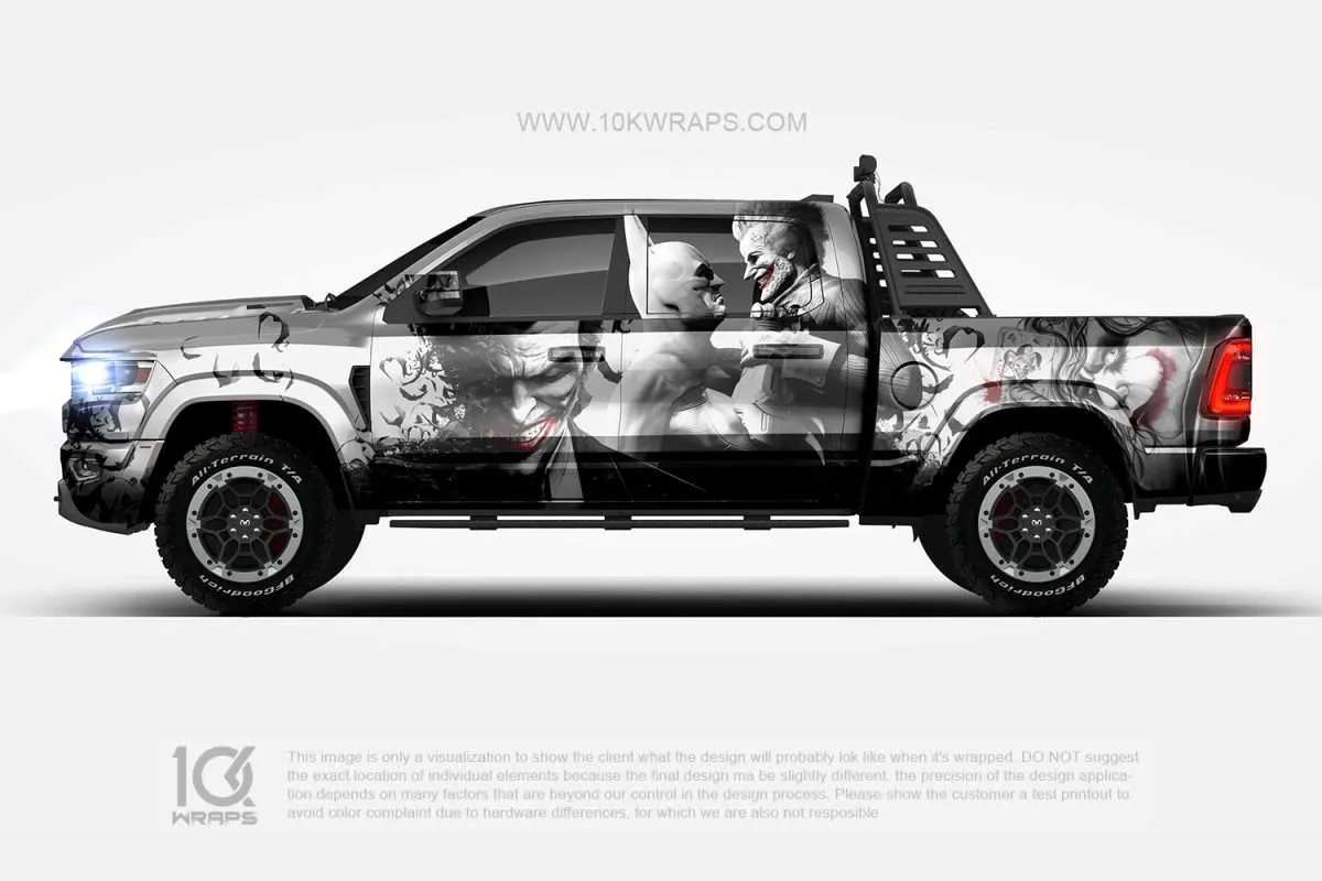 Batman Vinyl Car Wrap: Supercharge Your Car - 10KWRAPS