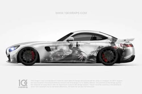 Batman Comics Car Wraps Made With Top 3M Vinyl - 10KWRAPS