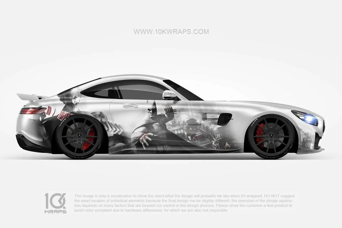 Batman Car Wraps Made With Top 3M Vinyl | BM-08 - 10KWRAPS