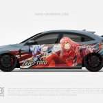 ZeroTwo Anime Car Wraps 01 Made With Top 3MVinyl-10KWRAPS