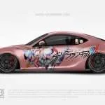 ZeroTwo Anime Car Wraps 01 Made With Top 3MVinyl-10KWRAPS