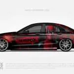Deadpool Comics Car Wraps Made With Top 3M Vinyl-10KWRAPS