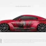Deadpool Comics Car Wraps Made With Top 3M Vinyl-10KWRAPS
