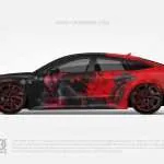 Deadpool Comics Car Wraps Made With Top 3M Vinyl-10KWRAPS