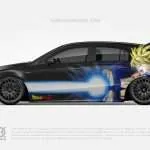 Dragon Ball Z Car Wraps 01 Made With Top 3M Vinyl-10KWRAPS
