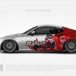 Harley Quinn Car Wraps 01 Made With Top 3M Vinyl - 10KWRAPS