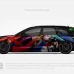 Harley Quinn Auto Wrap für Audi RS7 [HQ-04]