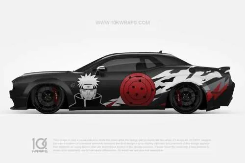 Naruto Anime Car Wraps 01 Made With Top 3M Vinyl - 10KWRAPS