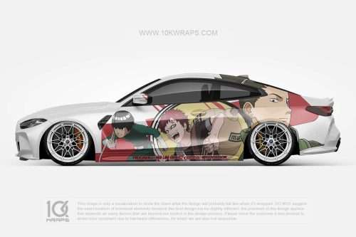Naruto Anime Car Wraps 01 Made With Top 3M Vinyl - 10KWRAPS