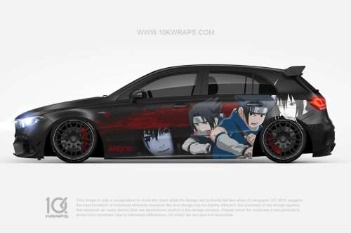 Naruto Anime Car Wraps 01 Made With Top 3M Vinyl - 10KWRAPS