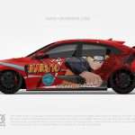 Naruto Anime Car Wraps 01 Made With Top 3M Vinyl - 10KWRAPS