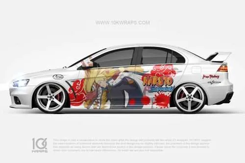 Naruto Anime Car Wraps 01 Made With Top 3M Vinyl - 10KWRAPS