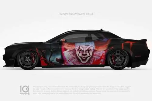 Pennywise Car Wraps 01 Made With Top 3M Vinyl - 10KWRAPS