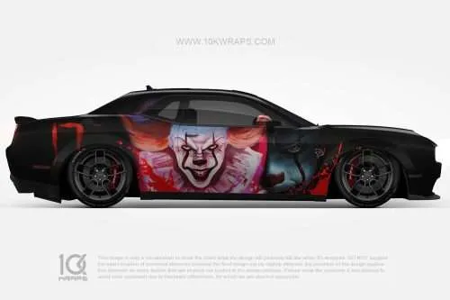 Pennywise Car Wraps 01 Made With Top 3M Vinyl - 10KWRAPS