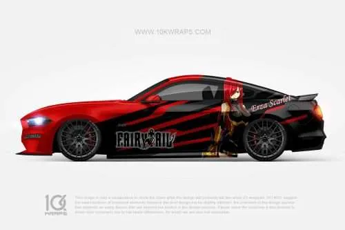 Fairy Tail Anime Car Wraps 01 Made With Top 3MVinyl-10KWRAPS
