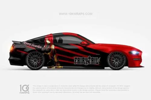 Fairy Tail Anime Car Wraps 01 Made With Top 3MVinyl-10KWRAPS