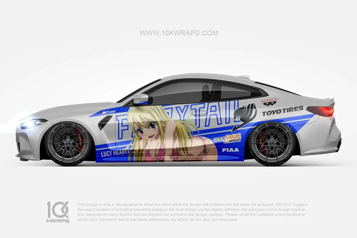 Fairy Tail Anime Car Wraps 01 Made With Top 3MVinyl-10KWRAPS