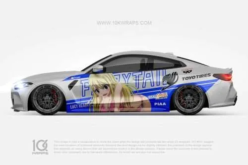 Fairy Tail Anime Car Wraps 01 Made With Top 3MVinyl-10KWRAPS