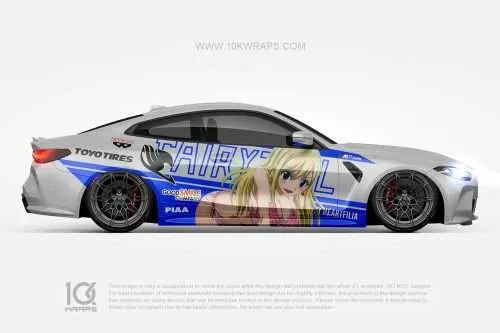 Fairy Tail Anime Car Wraps 01 Made With Top 3MVinyl-10KWRAPS