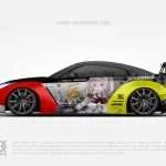 Kashima Kancolle Car Wraps Made With Top 3M Vinyl-10KWRAPS