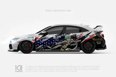 Sword Art Online Car Wraps Made With Top 3M Vinyl - 10KWRAPS