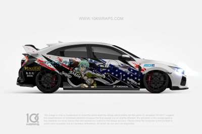 Sword Art Online Car Wraps Made With Top 3M Vinyl - 10KWRAPS