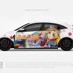 Sailor Moon Car Wraps 01 Made With Top 3M Vinyl - 10KWRAPS