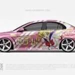 Sailor Moon Car Wraps 01 Made With Top 3M Vinyl - 10KWRAPS