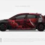 Spiderman Car Wraps 01 Made With Top 3M Vinyl - 10KWRAPS