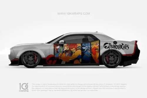 Thundercat Car Wraps 01 Made With Top 3M Vinyl - 10KWRAPS