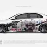 Tokyo Ghoul Car Wraps 01 Made With Top 3M Vinyl - 10KWRAPS