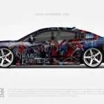 Transformers Car Wraps 01 Made With Top 3M Vinyl - 10KWRAPS