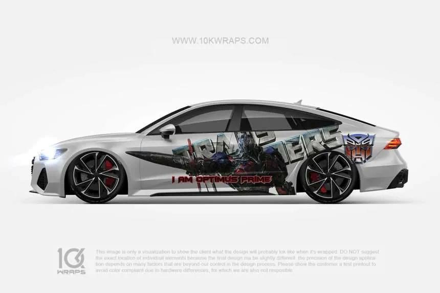 Transformers Car Wrap [TR-08] - 10K Wraps | Itasha Car Wrap