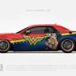 Wonder Woman Car Wraps Series Made With Top 3M Vinyl - 10KWRAPS