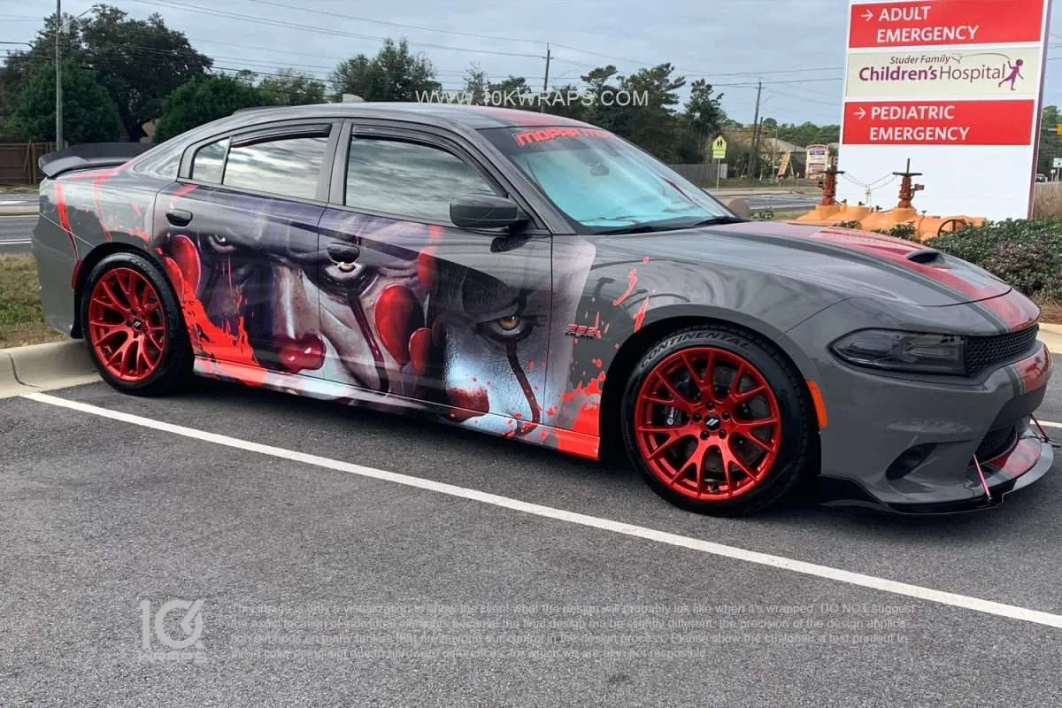 Pennywise Car Wraps 01 Made With Top 3M Vinyl - 10KWRAPS