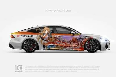 Mirai Suenaga Car Wraps Made With Top 3M Vinyl - 10KWRAPS