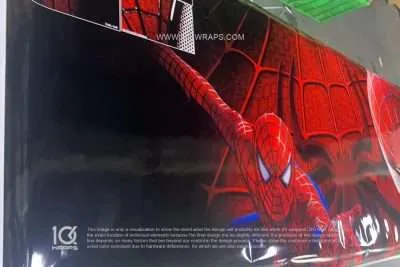 Spiderman Car Wraps 04 Made With Top 3M Vinyl - 10KWRAPS