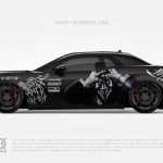 Purple Joker Wrap für Dodge SRT Challenger [JK-11]