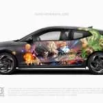 Dragon Ball Z Car Wraps Made With Top 3M Vinyl - 10KWRAPS