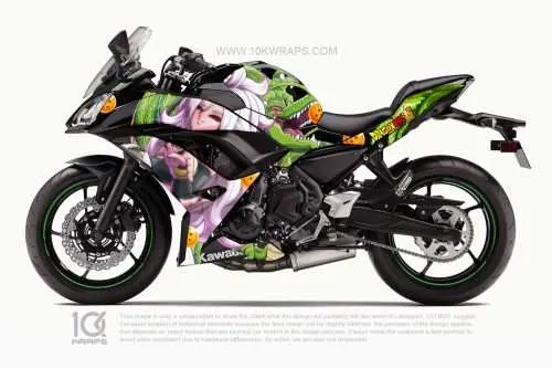Dragon Ball Motorcycle Wrap [MT-10] - 10KWraps | Itasha Stickers