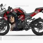 Itachi Motorcycle Wraps Made With Top 3M Vinyl - 10KWRAPS