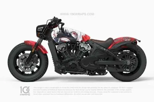 Tokyo Ghoul Motorcycle Wraps Made With Top 3M Vinyl