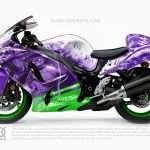 Joker Motorcycle Wraps Made With Top 3M Vinyl - 10KWRAPS