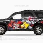 Transformers Car Wrap [TR-08] - 10K Wraps | Itasha Car Wrap