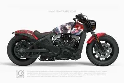 Tokyo Ghoul Motorcycle Wraps Made With Top 3M Vinyl